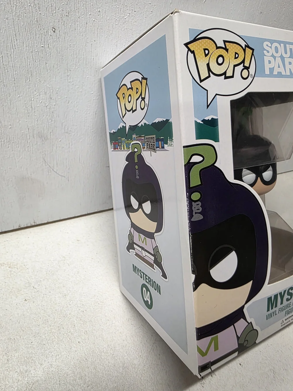 Funko Pop! South Park Mysterion #04 Vaulted 2017 Vinyl Figure w/ Box